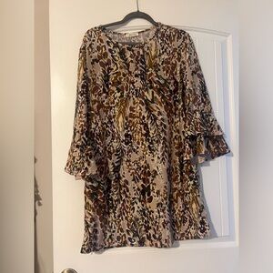 Boutique floral cotton dress